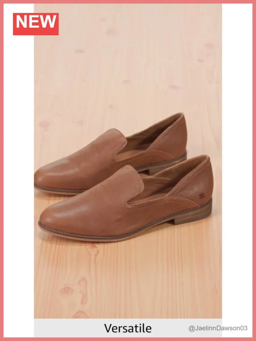 Lucky Brand Women's Ellanzo Leather Slip-On Loafers Flats